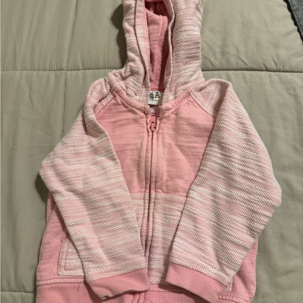 Gymboree Pink Hooded Zip Jacket